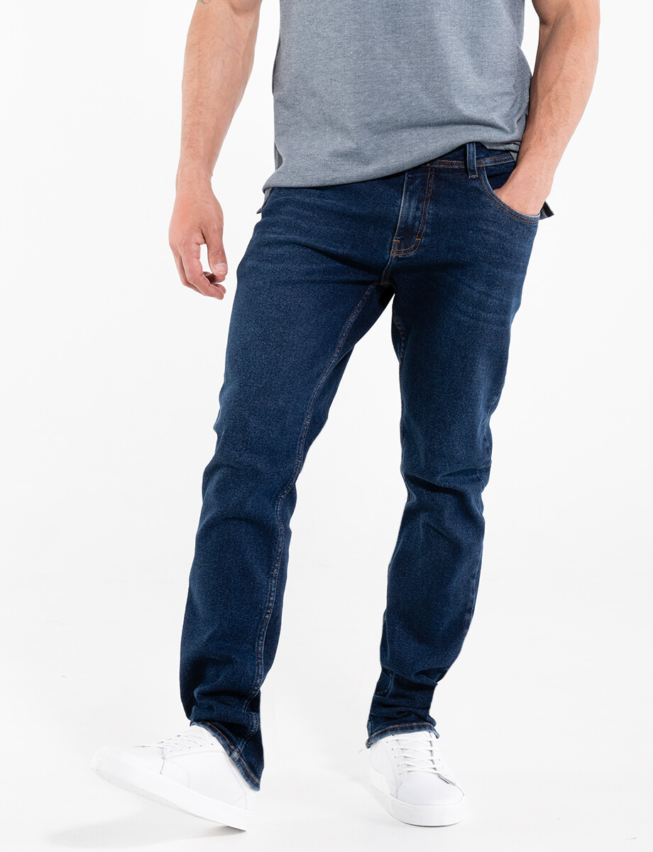 Pantalón de jean - Azul 