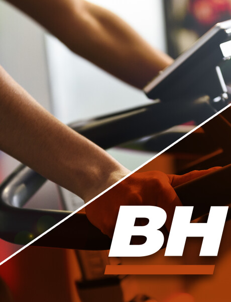 Bicicleta de spinning BH Fitness SB2 Plus freno por fricción y display Bicicleta de spinning BH Fitness SB2 Plus freno por fricción y display