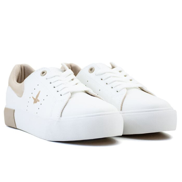 Championes Santa Barbara Ottawa de Mujer Blanco-beige