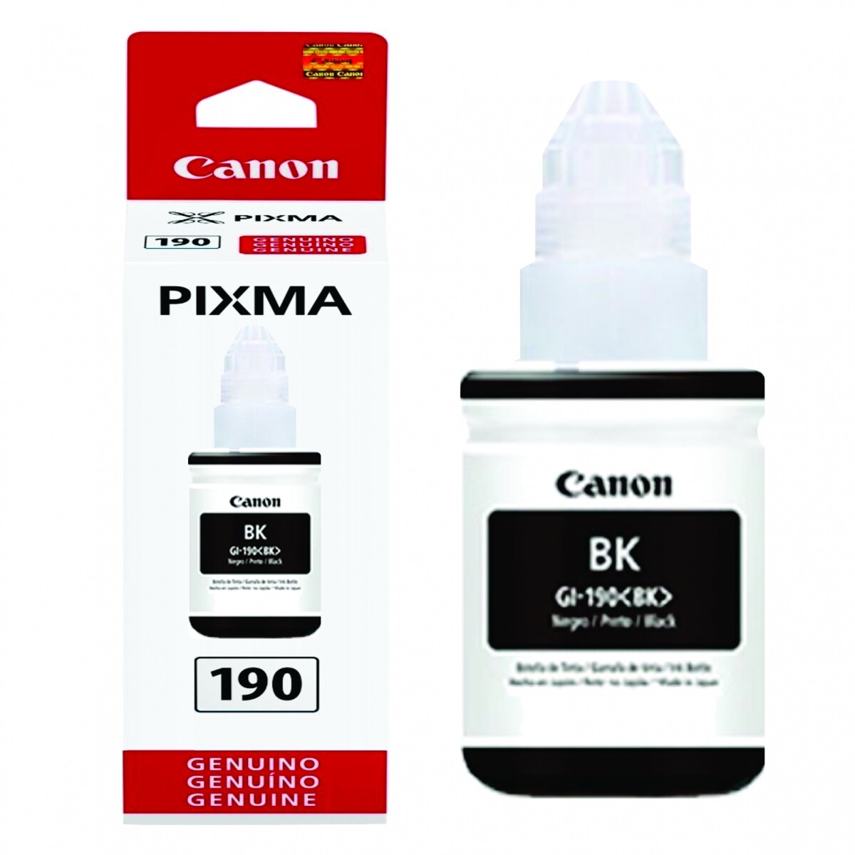Botella Tinta Canon GL-190 Negra - 001 