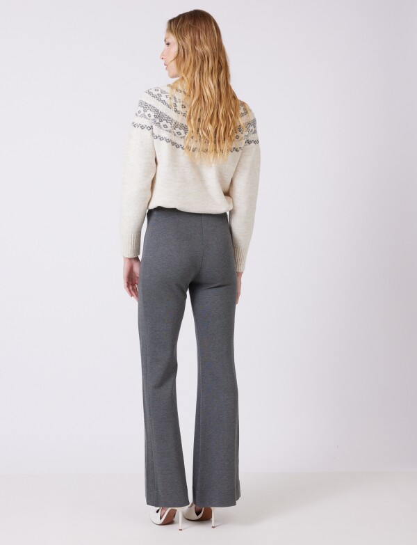 Pantalon Pespunte GRIS