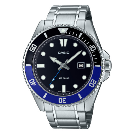 Reloj Casio en Acero Inoxidable Plateado 0