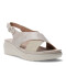 Sandalias de Mujer Lady Confort CAZENAC con tiras cruzadas Beige