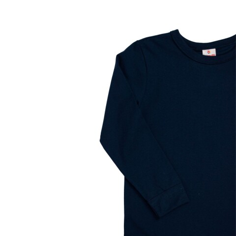 T-SHIRT 4-10 AZUL MARIN