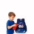 Mochila Escolar Infantil Celeste De Astronauta 3D Niño Azul