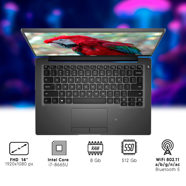 Notebook Dell Latitude 7400 I7 / 8 Gb Ram / 512 Gb Ssd NOTEBOOK RFPL DELL 7400 I7/8/512/14