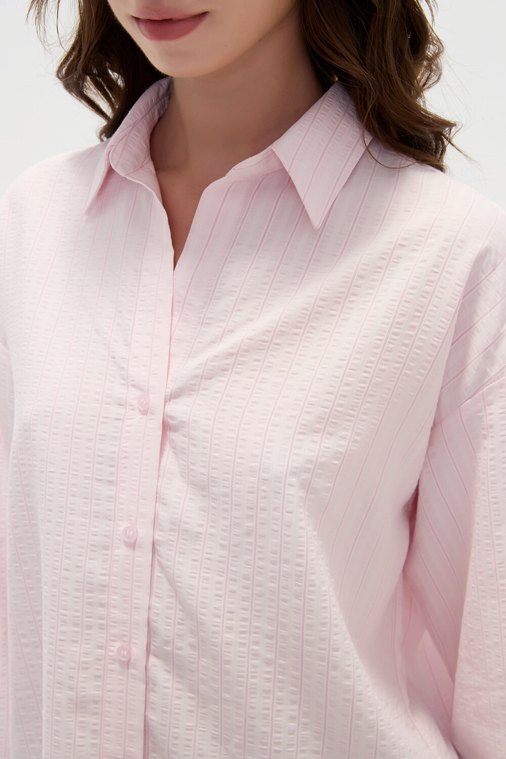 Camisa Otranto Rosa Claro