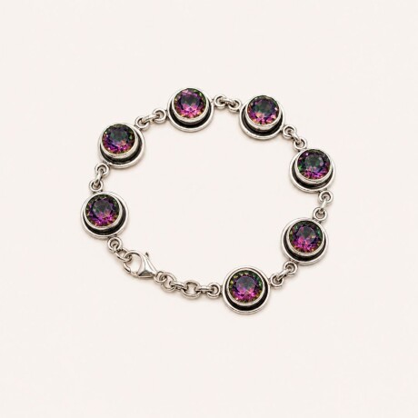 Pulsera Topacio Mistico - Plata 925 Pulsera Topacio Mistico - Plata 925