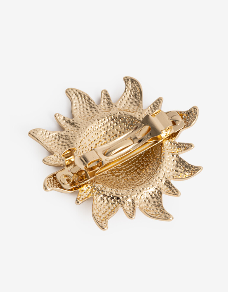 Hebillas Francesas Metal Hebilla Francesa Sol De Metal - Dorado