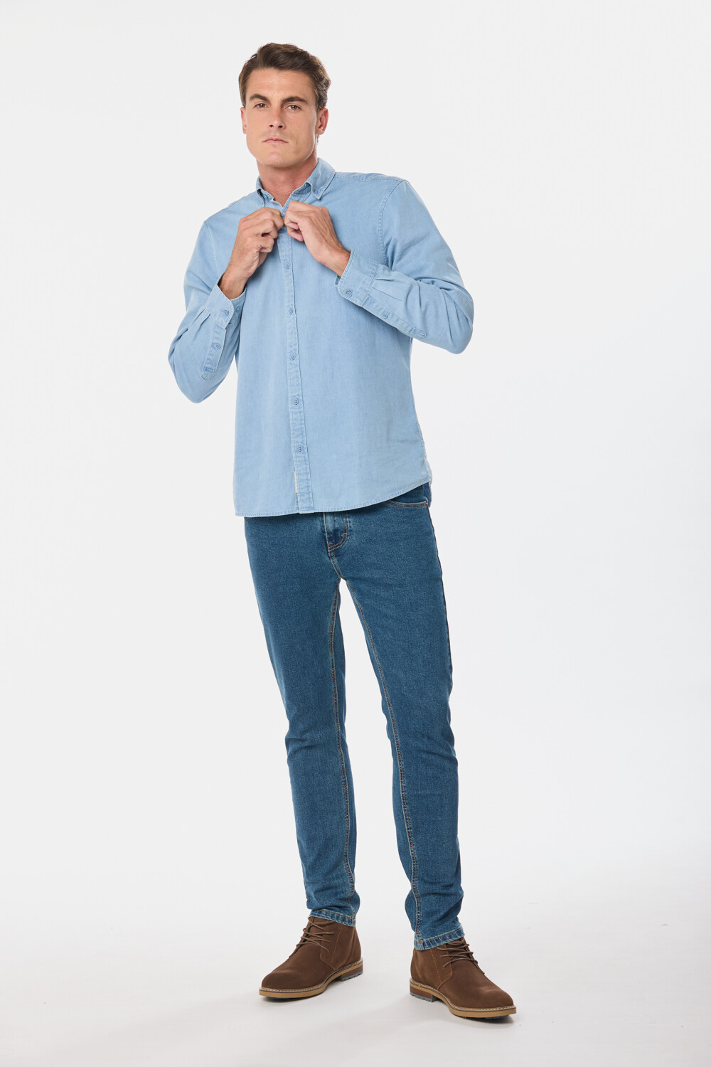PANTALÓN DE JEAN SKINNY Azul