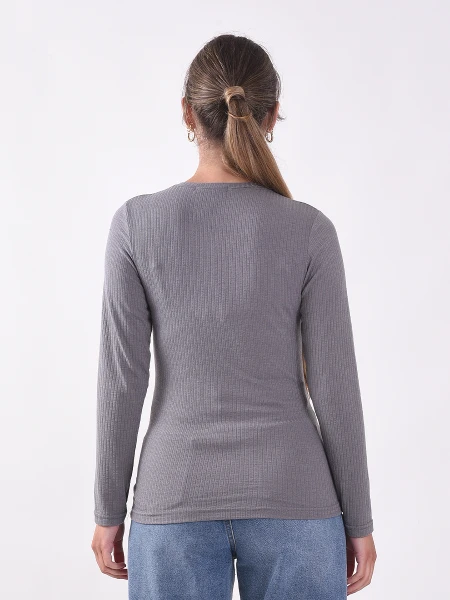 REMERA BASICA MILAN TAUPE