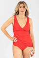 Tank julia evasé Hot red