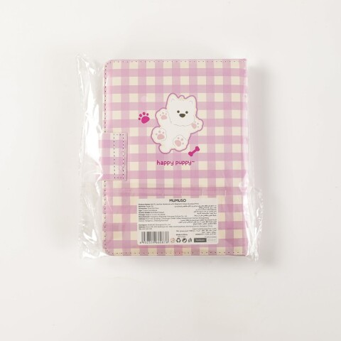CUADERNO DE CUERO PU 36K CON CIERRE MAGNÉTICO (DUODUO/ROSA) CUADERNO DE CUERO PU 36K CON CIERRE MAGNÉTICO (DUODUO/ROSA)