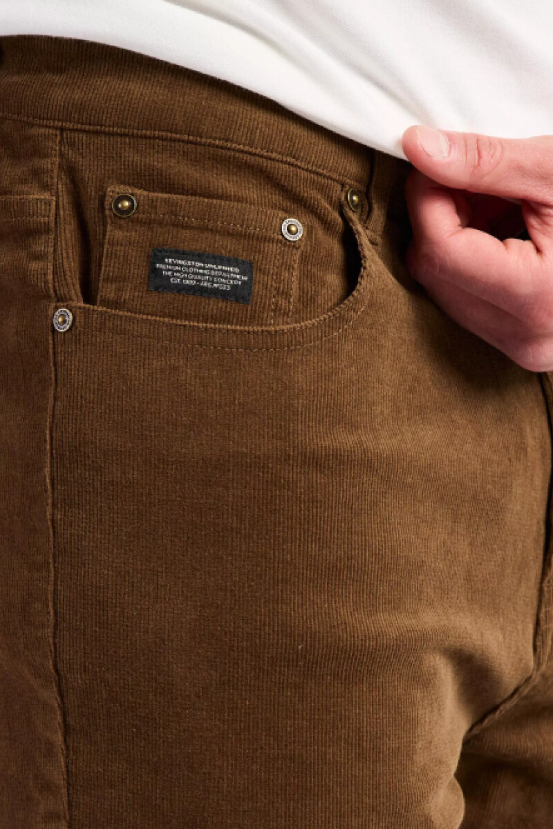Pantalón Pana Marrón