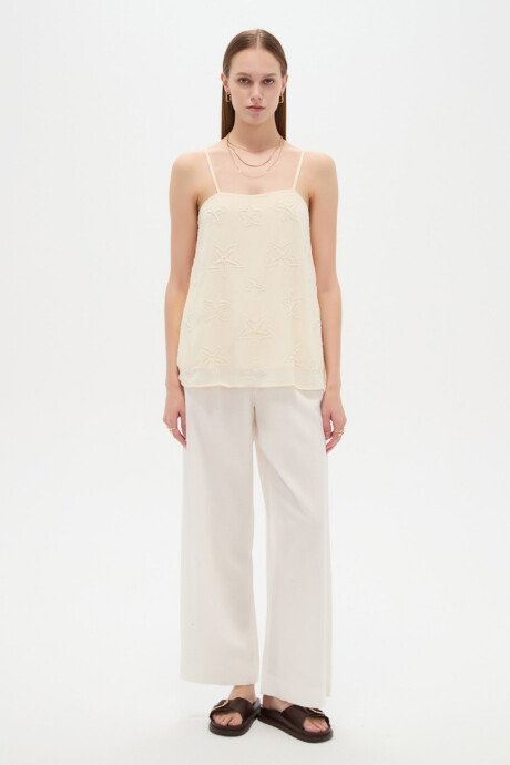 Musculosa Estelu Marfil / Off White