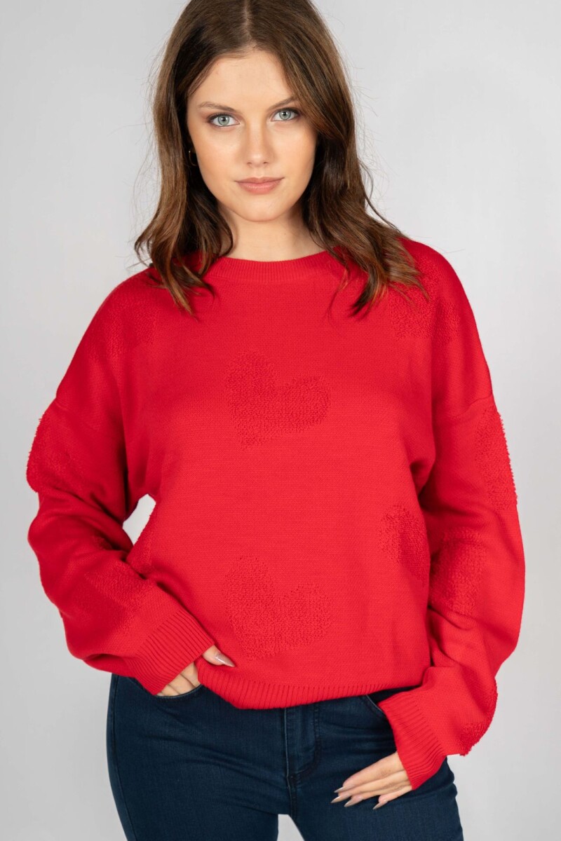 Sweater Lanaco Rojo