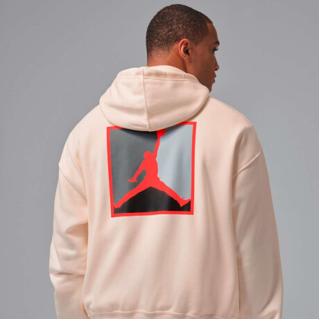 Abrigo Jordan Brooklyn Fleece De Hombre Crema