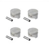 JUEGO DE PISTONES 0.50 MM GOL G1 1.8 CARBURADOR HUECO SIN AROS Juego De Pistones 0.50 Mm Gol G1 1.8 Carburador Hueco Sin Aros