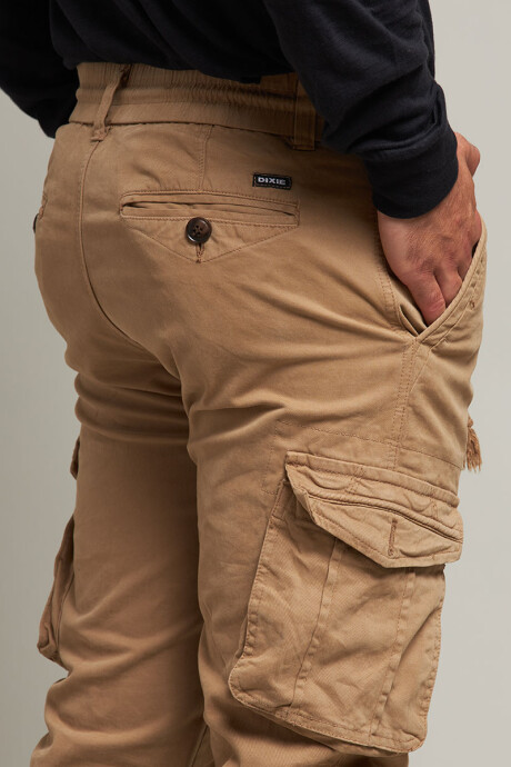 PANTALON CARGO WALDORF DIXIE Kaki