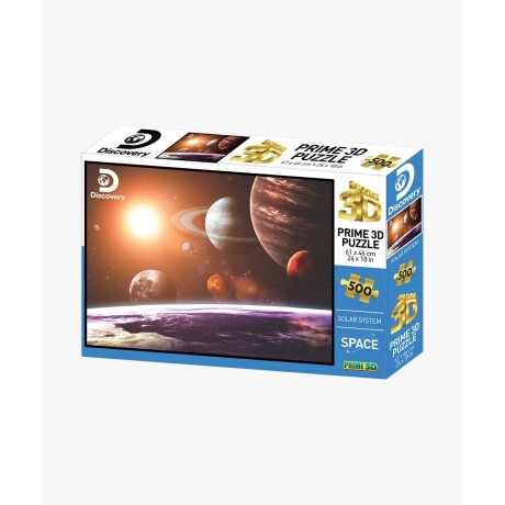Puzzle Discovery 500 Pzs 3D espacio 001