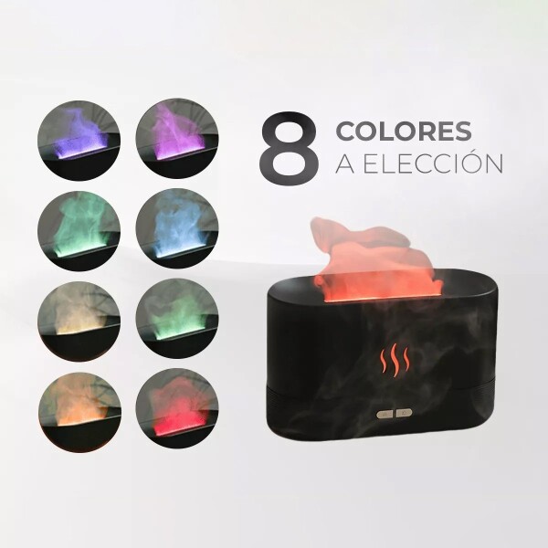 Humidificador Difusor Aromatizador Vaporizador USB Dellorean Variante Color Blanco
