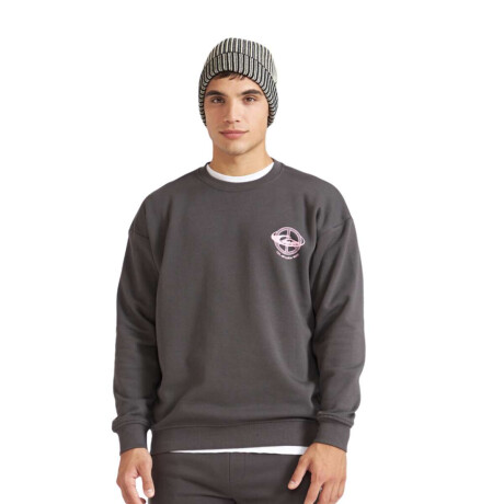 Buzo Quiksilver Wake Up Gris