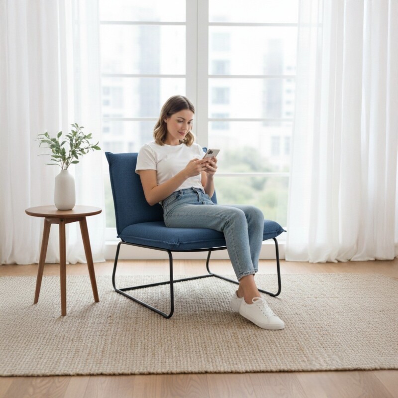 SILLON FIRENZE AZUL 305536 (CD) Unica