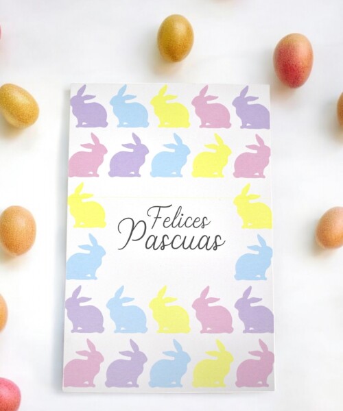 Tarjeta pascua 10x15 DISEÑO 6