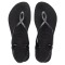 Sandalias Havaianas Luna FC Mujer Negro