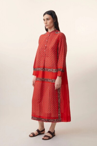 ROBE CHLOÉ N785 Rojo