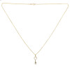 Colgante Llave de corazón en oro amarillo 18k con circonias- Sin cadena Colgante Llave de corazón en oro amarillo 18k con circonias- Sin cadena