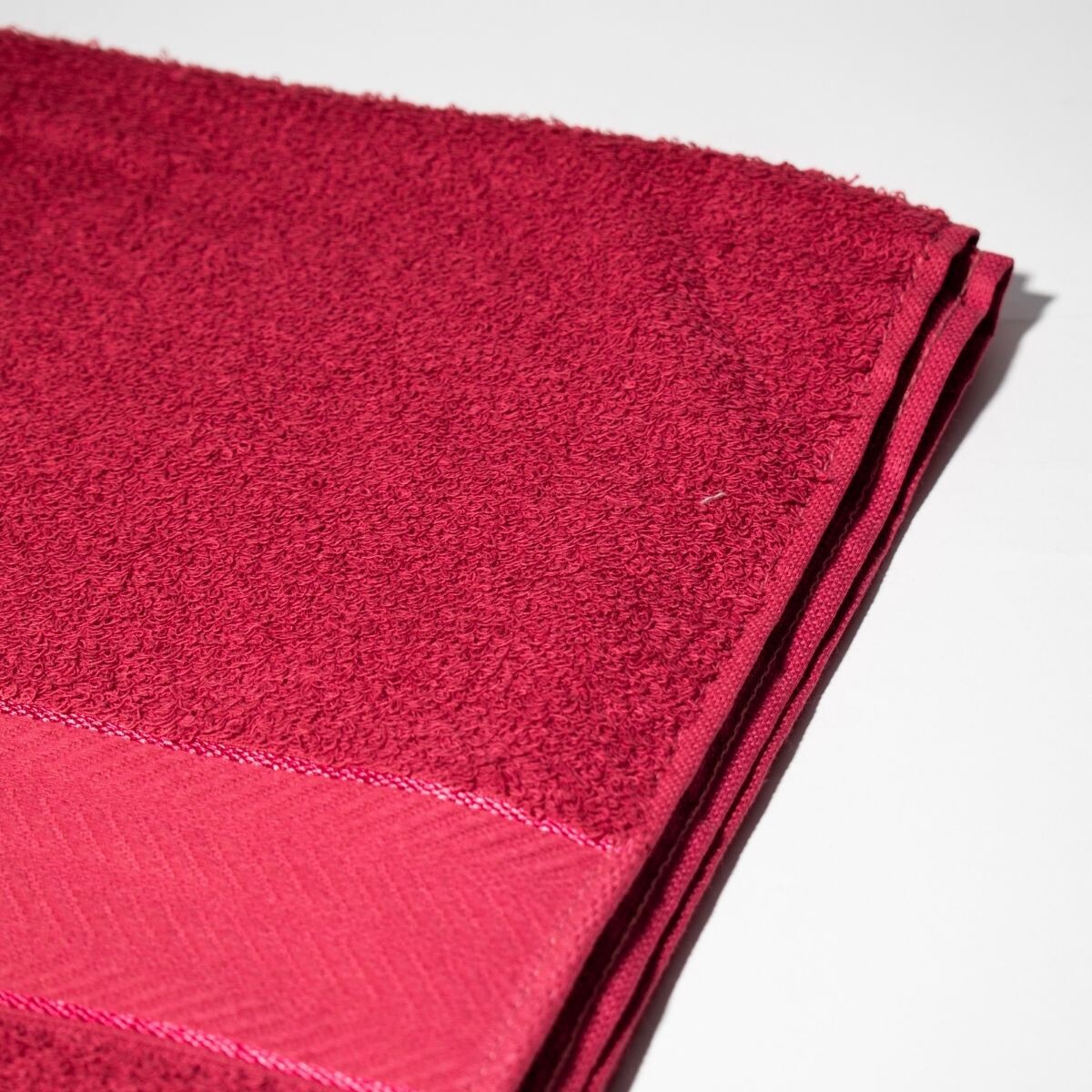 TOALLA DE BAÑO 90X150 - ROJO 