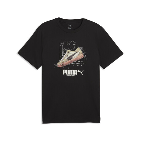GRAPHICS Sneakers Tee 69435801 Negro