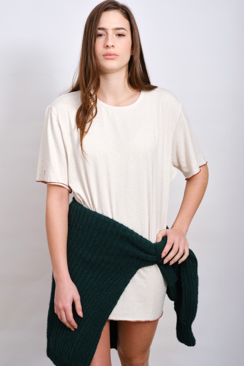 Pijama Dada Viscosa Lino Beige