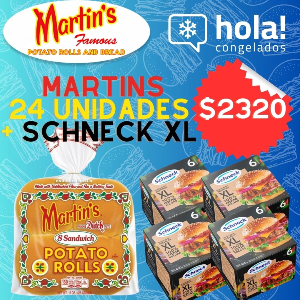 COMBO SCHNECK 24 XL CON MARTINS 
