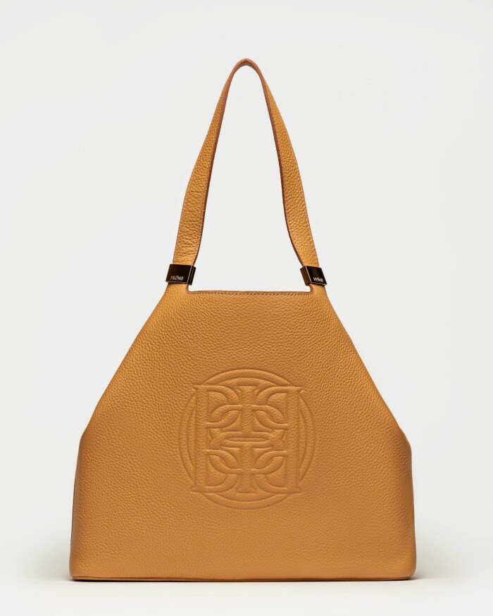 Bolso Eterial en cuero graneado Cuoio