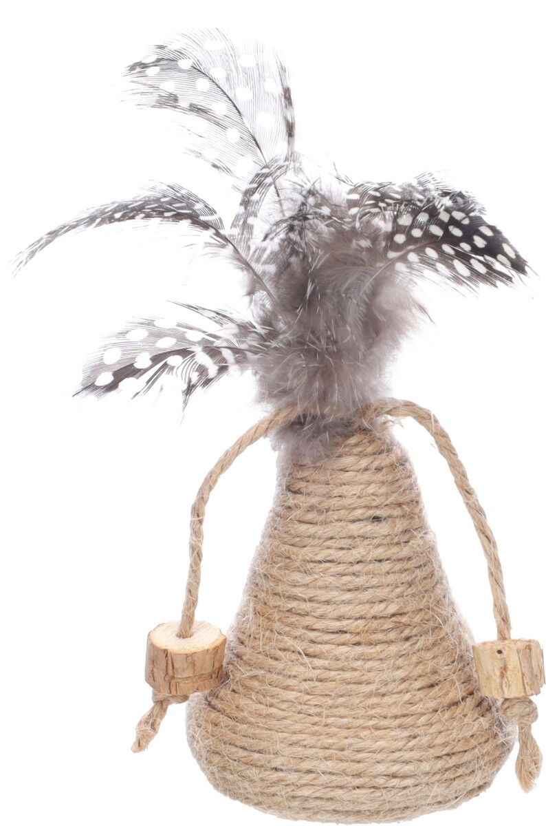 JUGUETE CAMPANA FLAMINGO YUTSA MARRÓN 