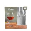 SET COPA VIDRIO P/VINO 730ML 2PZAS Unica