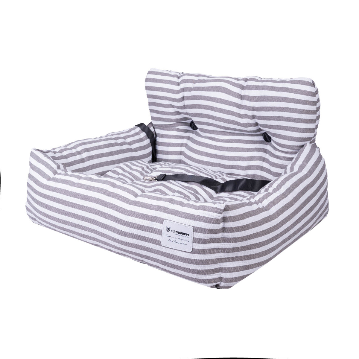 CAMA AUTO - TELA BLANCO RAYAS 372128 