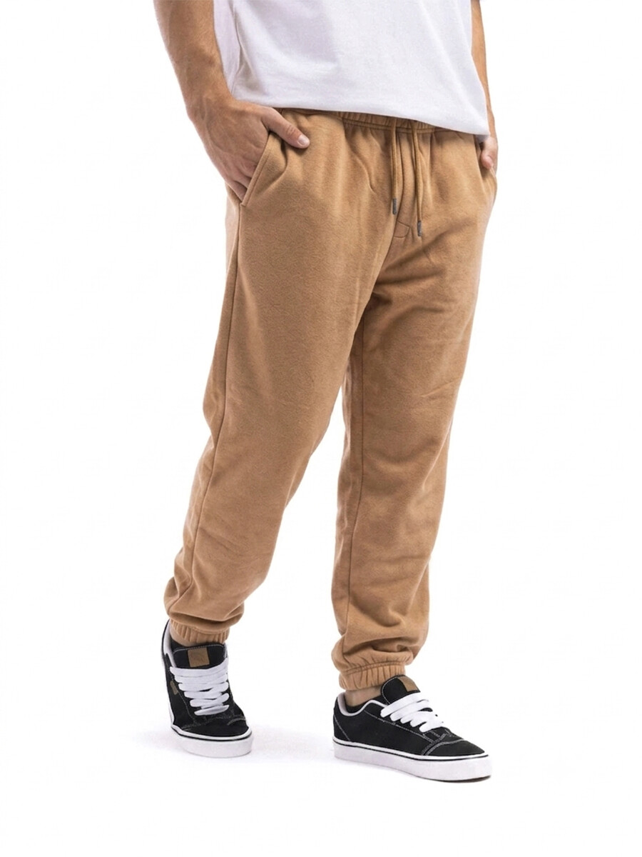 Pantalón Jogging con Puño Forum - Tostado 
