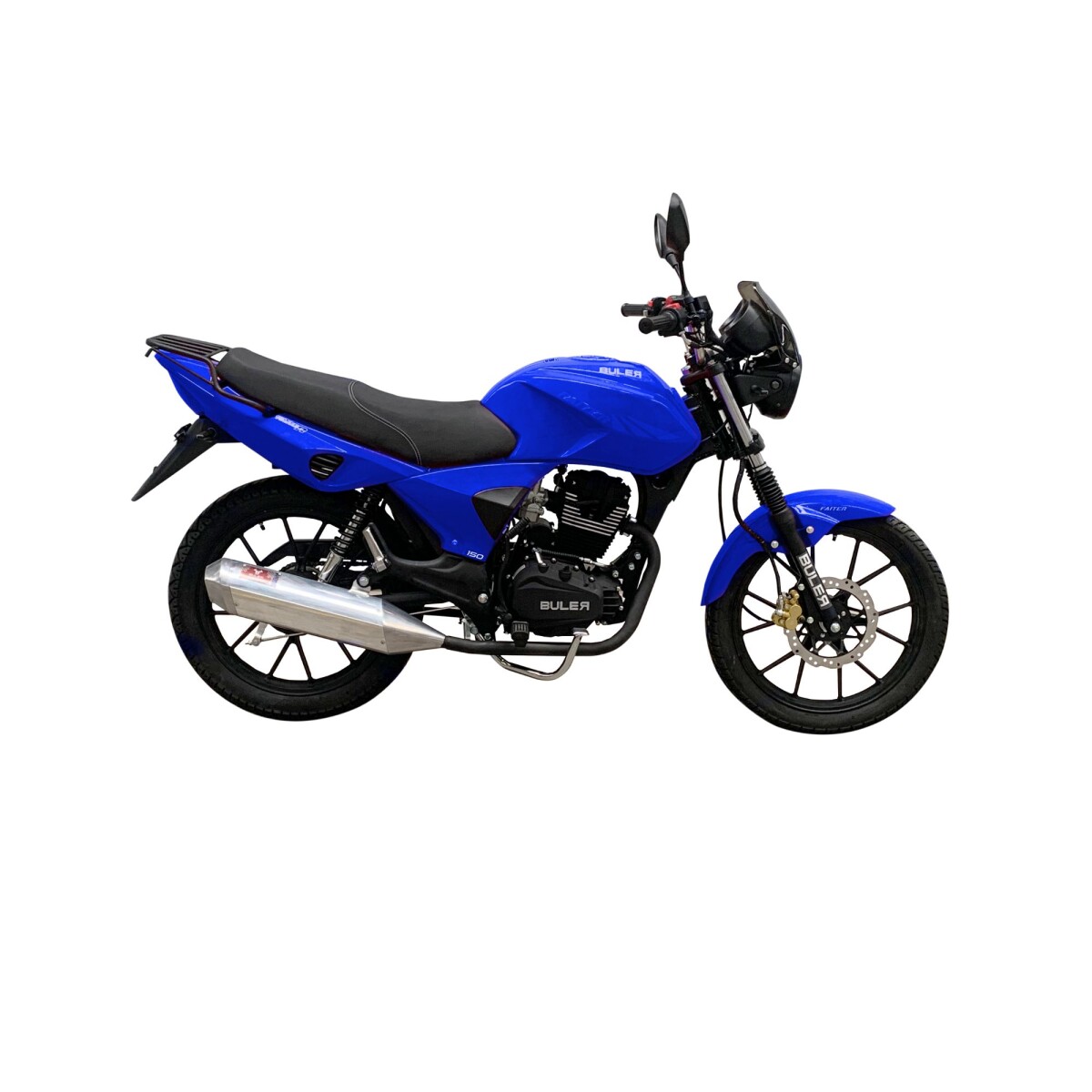 Motocicleta Buler Faiter 150cc - Aleación - Azul VX3 