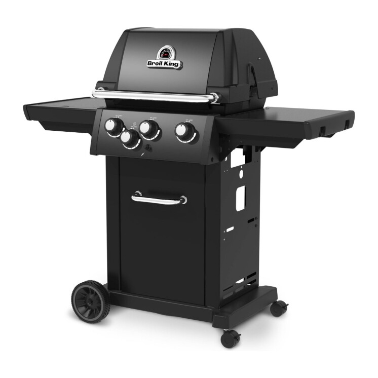 Barbacoa a Gas Broil King Royal 340 Shadow 3 Quemadores con Hornalla Lateral Barbacoa a Gas Broil King Royal 340 Shadow 3 Quemadores con Hornalla Lateral