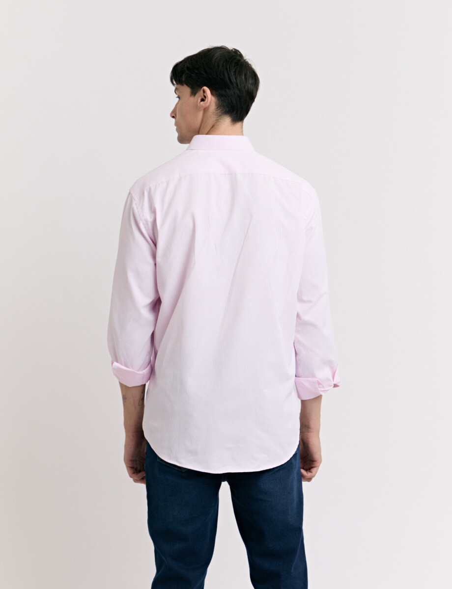 012673 CAMISA HARRINGTON LABEL Rosado