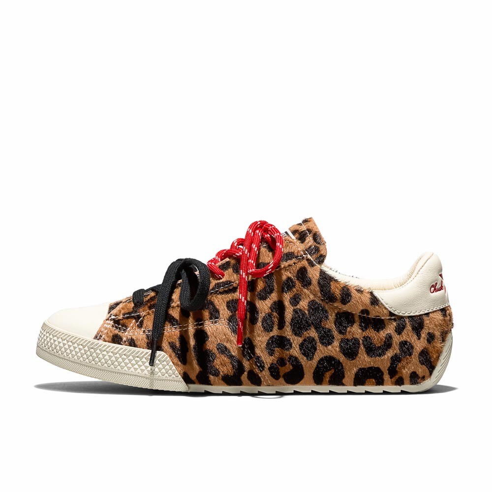 Zapatillas Chuck Taylor Lo Leopard Pony Hair Unisex Brown