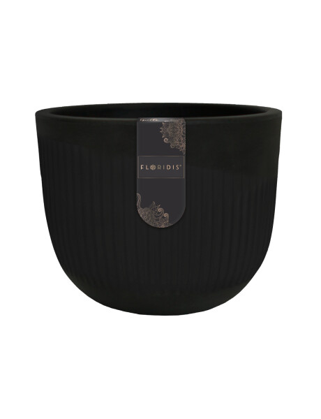 MACETA SPELLO RISCHIO NEGRA 15X15CM MACETA SPELLO RISCHIO NEGRA 15X15CM