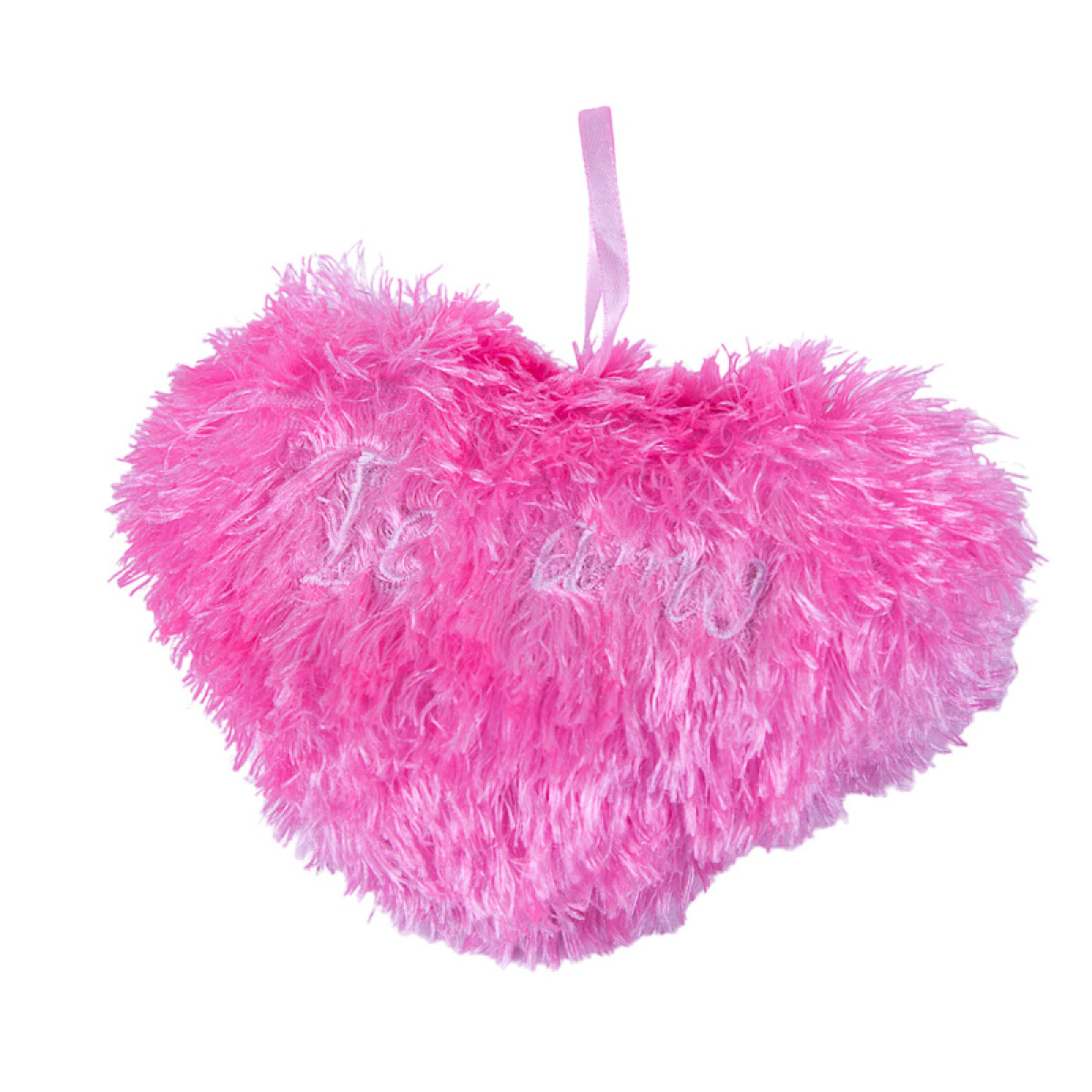 2x1 Almohadon Corazon Te Amo 17 X 13 Cm Rosado 