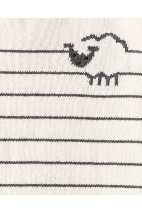 Set dos piezas de algodón, pantalón y remera, diseño a rayas Set dos piezas de algodón, pantalón y remera, diseño a rayas