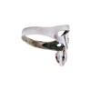 Anillo Ojo de Ra-Plata y Oro-Sin Piedra-AN5412 sinpiedra