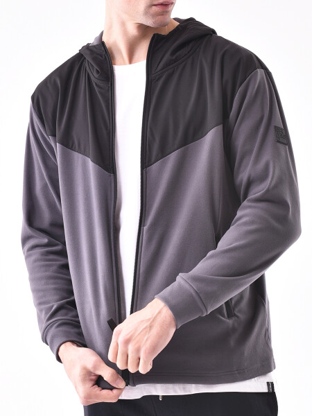 CAMPERA FEDERER GRIS OSCURO