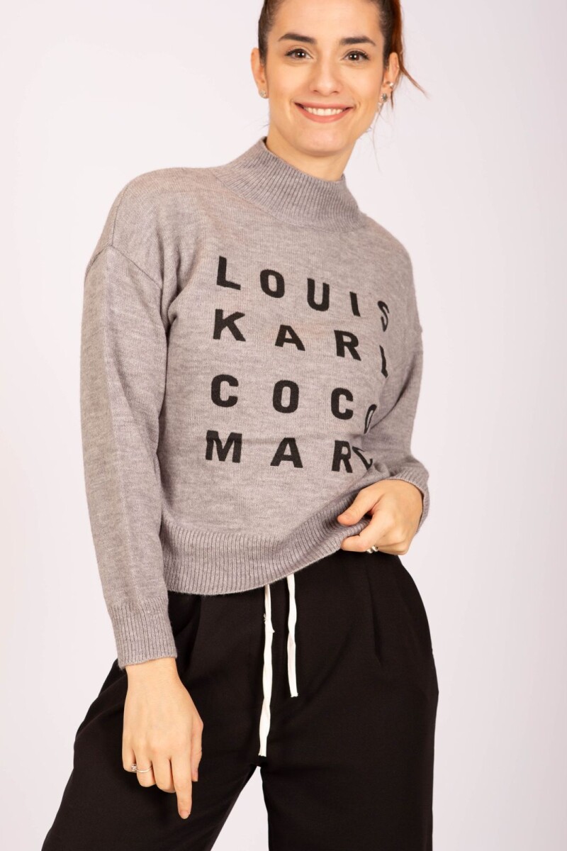 Sweater Louis Gris